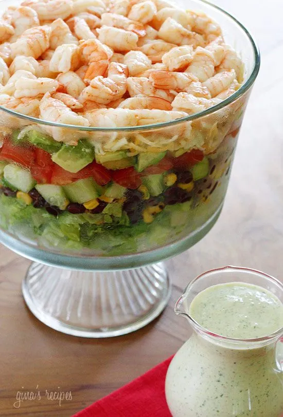 Mexican Shrimp Cobb Salad