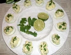 Mexican Slowboats Deviled Eggs