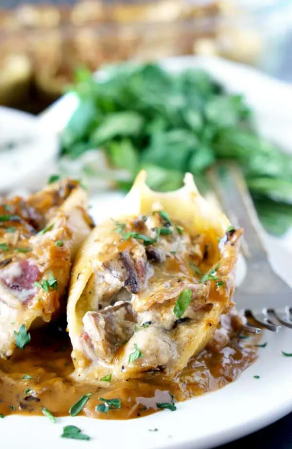 Mexican Stuffed Manicotti Shells