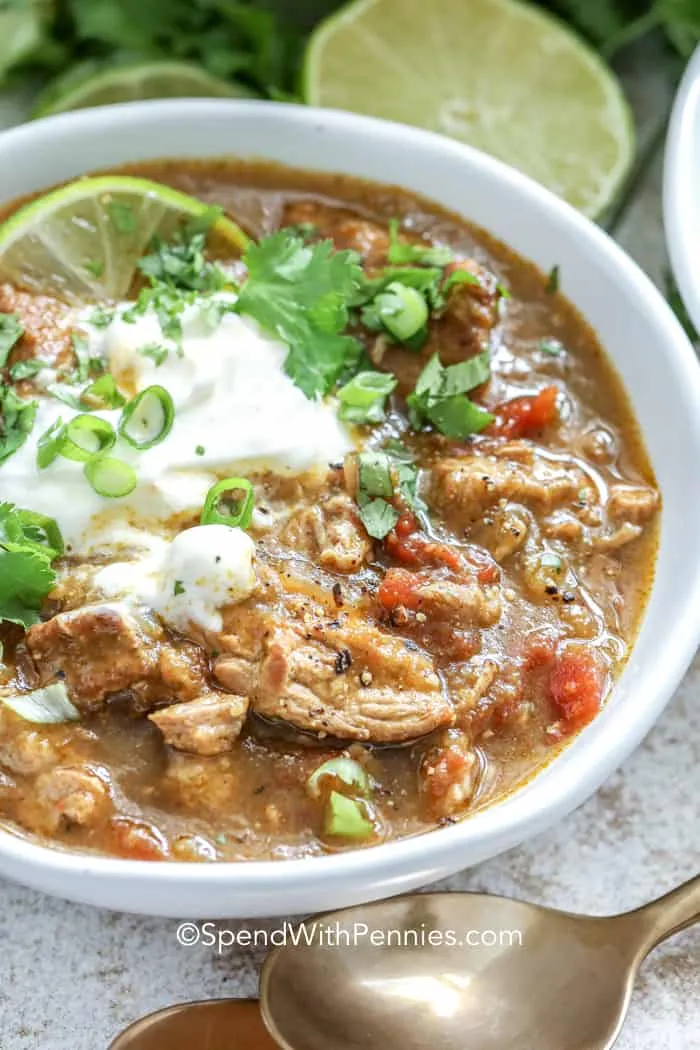 Mexican Style Green Chile Chicken