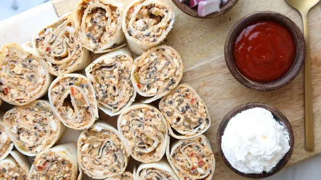 Mexican Taco Pinwheels