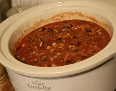 Mexican Two Bean Chicken Chili