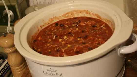 Mexican Two Bean Chicken Chili