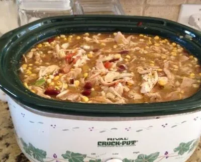 Micheles Crock Pot Chicken Tortilla