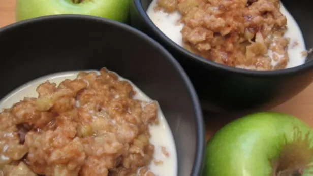 Microwave Creamy Apple- Cinnamon