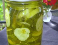 Microwave Dill Pickles