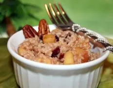 Microwave Dutch Apple Oatmeal