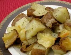 Microwave Garlic Butter Potatoes