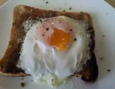 Microwave Poached Egg On Toast