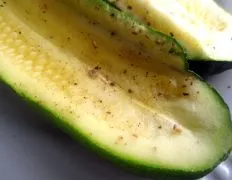 Microwave- Steamed Zucchini