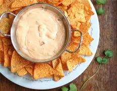 Microwaveable Zesty Cheese Dip Recipe