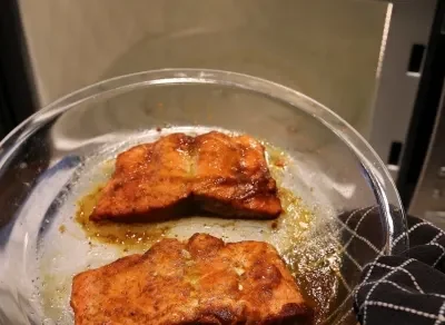 Microwaved Fish Fillet