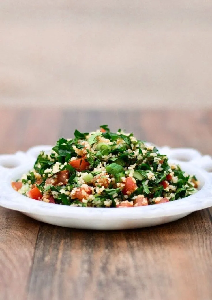 Middle Eastern Bean Tabbouleh