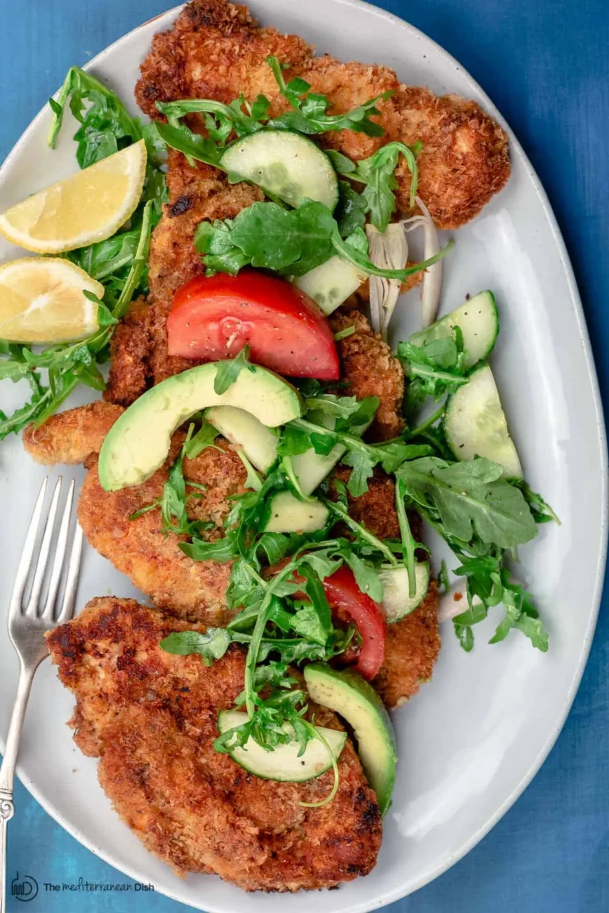 Middle Eastern Chicken Schnitzel