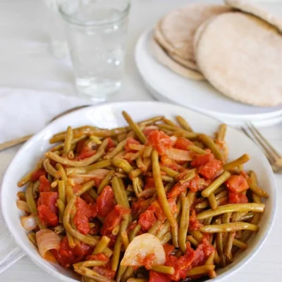 Middle Eastern Green Beans And Tomatoes