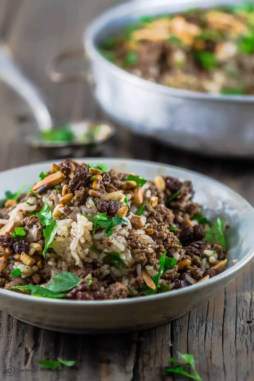 Middle Eastern Raisin Rice