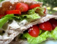 Middle Eastern Tuna Salad Pitas