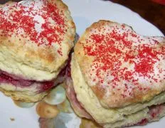 Mimis Valentine Raspberry Scones