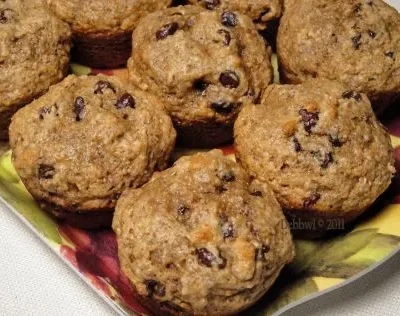 Mini Banana Chocolate Chip Muffins