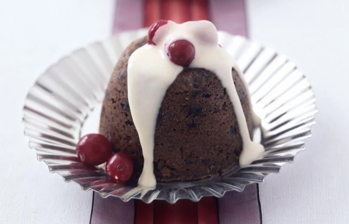 Mini Christmas Fruit Puddings