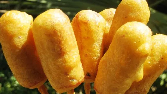 Mini Corn Dogs From Emeril