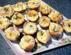 Mini Crab Quiche Appetizers