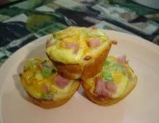 Mini Ham &Amp; Cheese Cups