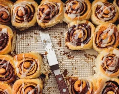 Mini Maple Cinnamon Rolls