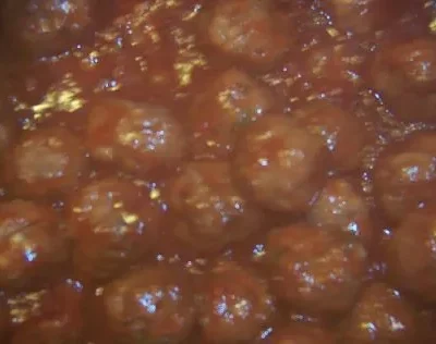 Mini-Meatballs In Cranberry Sauce