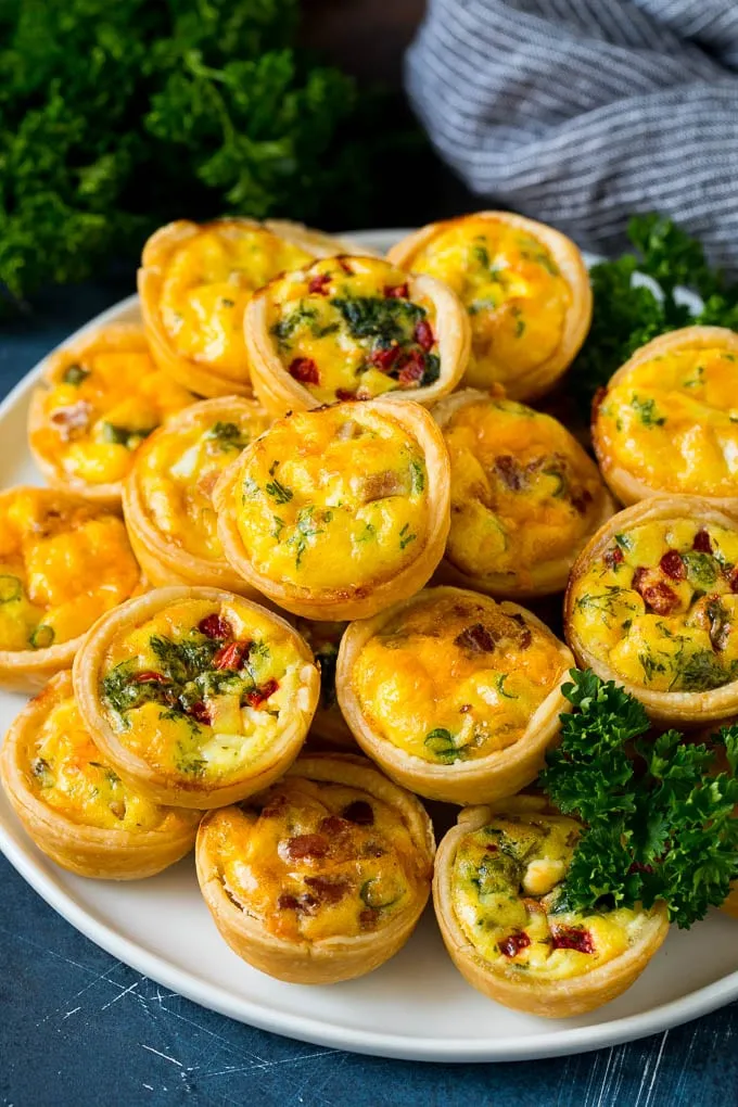 Mini Mexican Cherry Pepper Quiches