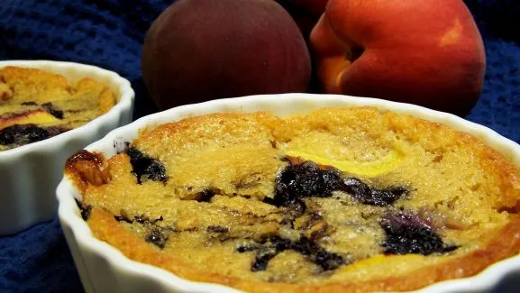 Mini Peachberry Cobblers