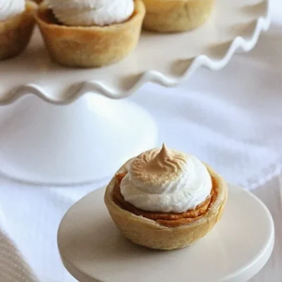 Mini Sweet Potato Meringue Pie