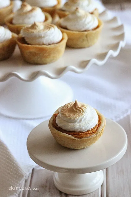 Mini Sweet Potato Meringue Pie