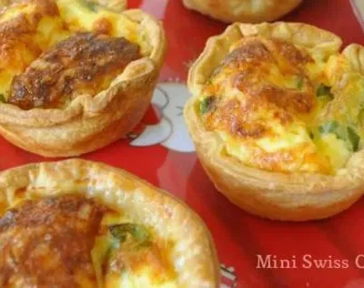 Mini Swiss Quiches