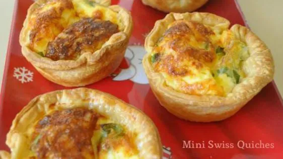 Mini Swiss Quiches