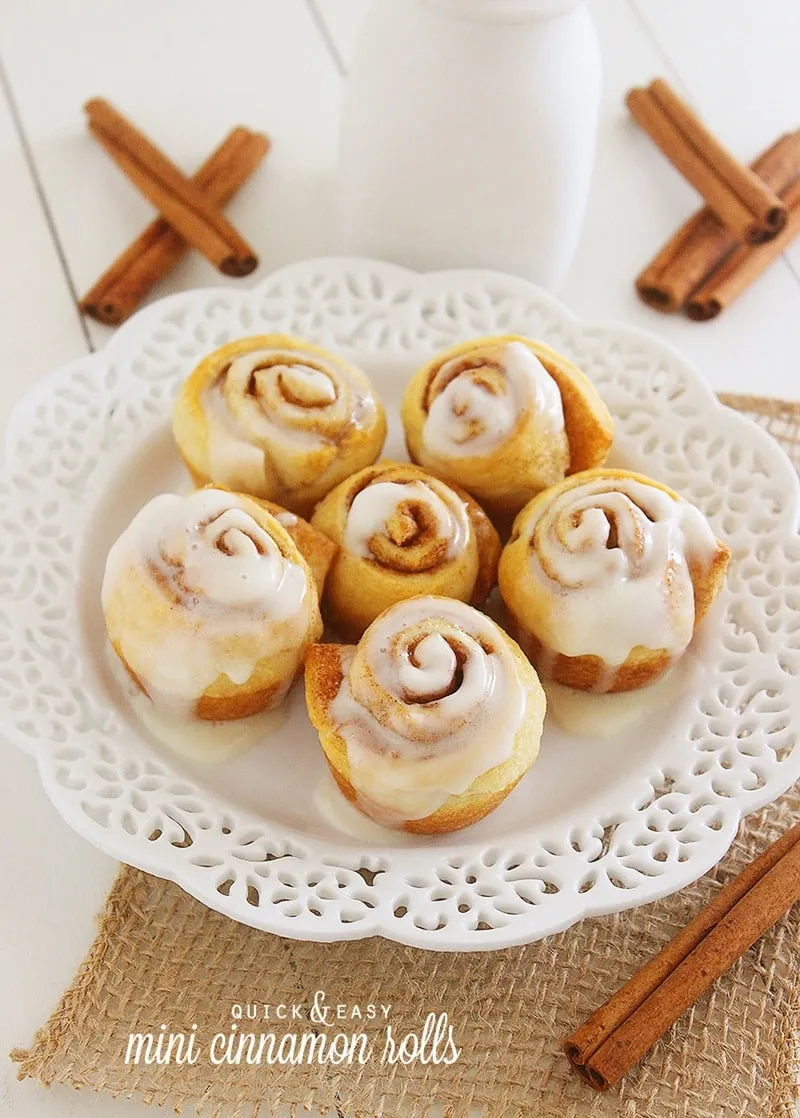 Miniature Cinnamon Roll Bites: A Quick and Easy Recipe