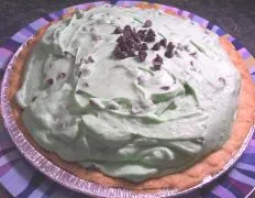 Mint Chocolate Chip Pie