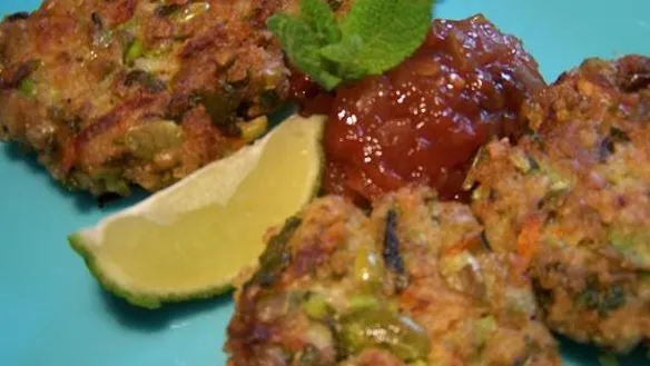 Mint-Infused Spicy Soybean Patties Recipe