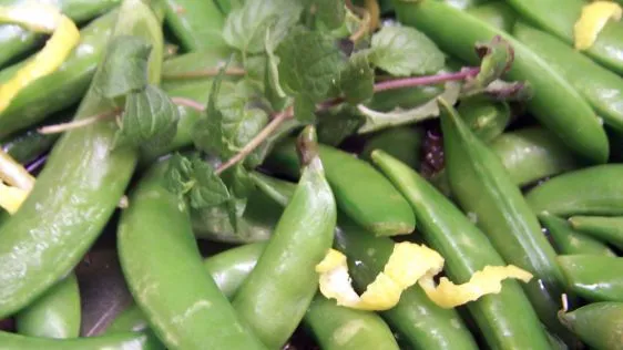 Minted Sugar Snap Peas