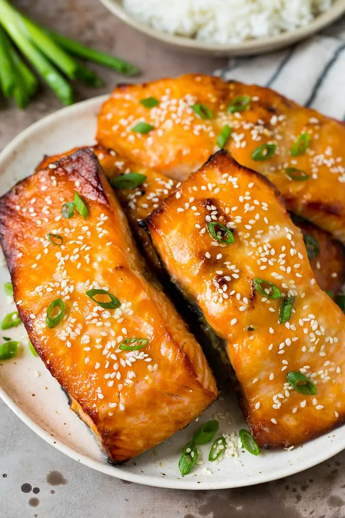 Miso Glazed Salmon