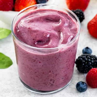 Mixed Berry Fruit Shake