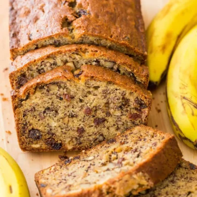 Moist And Delicious Banana Bread