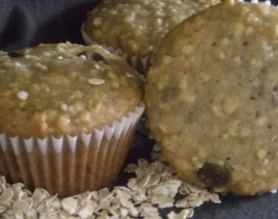 Moist Banana Oatmeal Muffins Recipe - Perfect For Breakfast