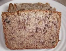 Moist Banana Walnut Bread