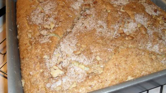 Moist Sour Cream Coffee Cake Recipe