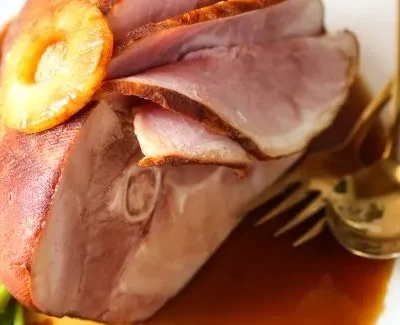 Moist Spiral Cut Ham With Pineapple Honey