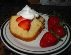 Moist Strawberry Yogurt Pound Cake Recipe