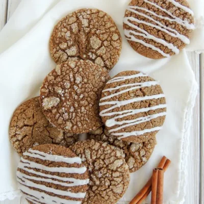 Molasses Spice Cookies With Toasted