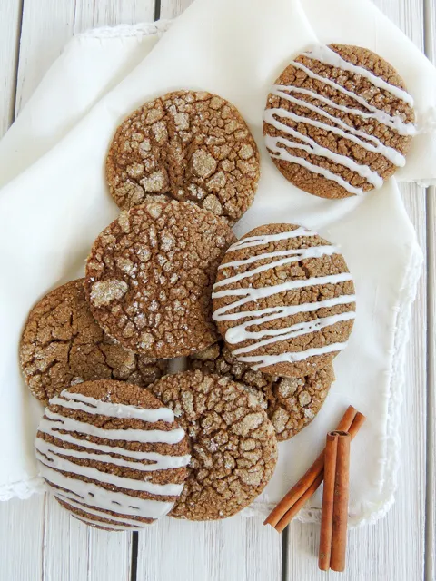 Molasses Spice Cookies With Toasted