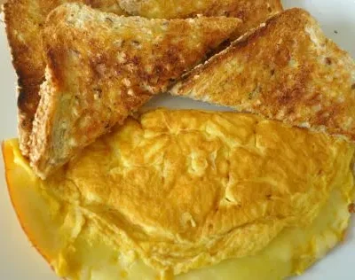 Mommys Swiss Cheese Omelette For 2 Or More